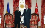 Ердоган прие Зеленски в Долмабахче