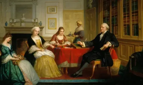 На 3 октомври 1789 г. Уошингтън обявява първия Ден на благодарността