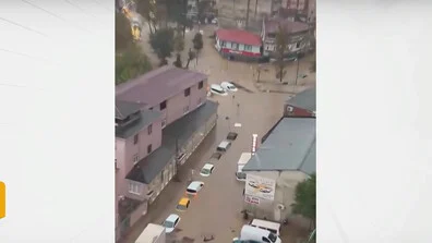 Тежки наводнения в Гърция и Турция (ВИДЕО)