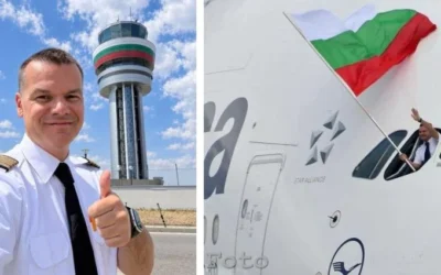 Капитан Марио Бакалов пред „Телеграф“: Хората не се раждат със страх от летене