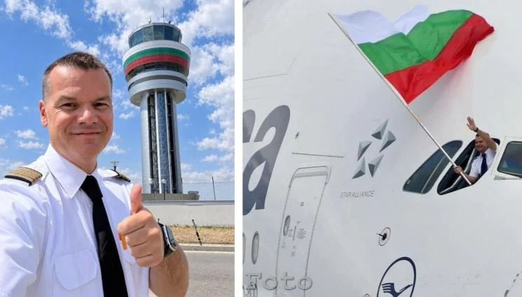 Капитан Марио Бакалов пред „Телеграф“: Хората не се раждат със страх от летене