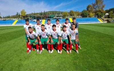 Юношите на България разгромиха Армения с 8:0 (ВИДЕО)