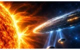 НЕ СМЕ САМИ: Хванаха извънземни да обикалят Слънцето?!