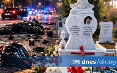 „Има ли по-голям ужас?“: Майка изписа името си на гроба на сина си, загинал в катастрофа