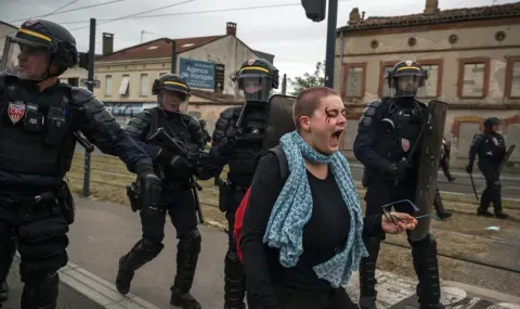 Протестите във Франция и Европа: щети, ранени и арести ОБЗОР