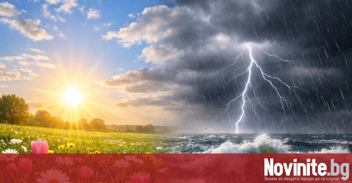 Времето в България се затопля до 24 градуса