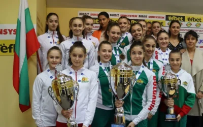 България със злато и бронз от Европейското по естетическа групова гимнастика в Самоков