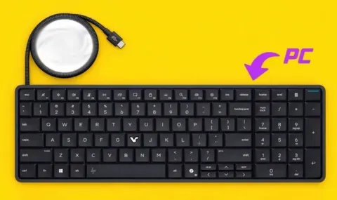 HP пусна революционен компютър в клавиатура