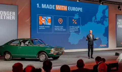 Toyota настоява пред ЕС за въвеждане на категорията VEEF за автомобили с ДВГ