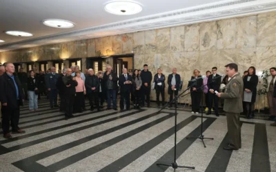 „Пътят на Железния полк“ стигна до Военната академия в София