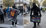 Посегнаха и на Меси! Дръзка кражба сред погромите в Париж
