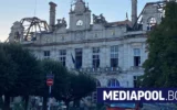 Ултраляв активист е арестуван във Франция за палежа на историческата сграда на кметството в Лимож