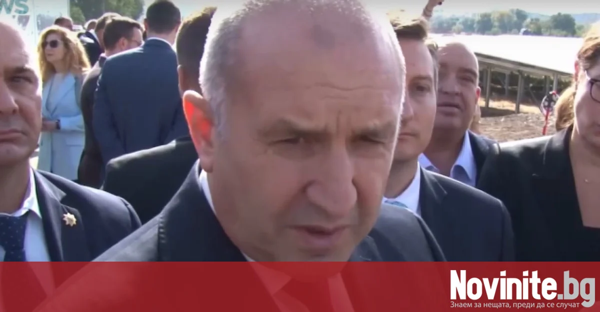 Радев: Целта на пртеста е Борисов и Пеевски да се върнат във властта, а България да бъде въвлечена във война