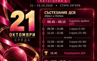 Близо 500 грации участват на Държавното в категория „Б“ в Стара Загора