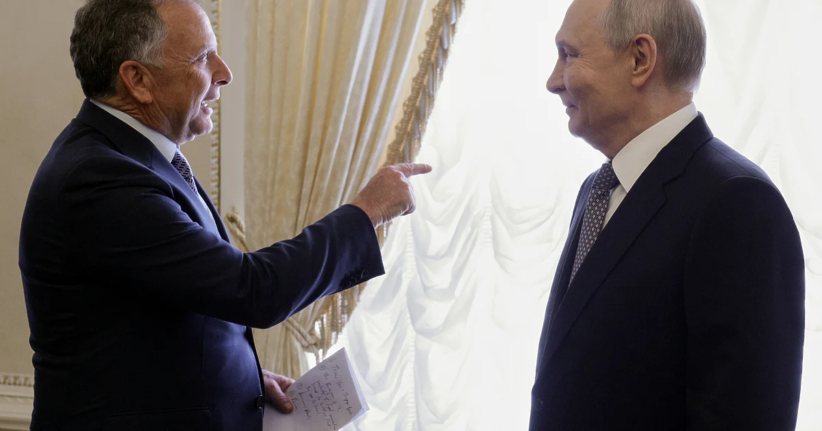 Уиткоф нарече Путин хуманист. Той освободи американец, воювал за Киев