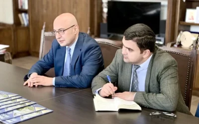 Кметът на Русе и посланик Елмар Маммадов обсъдиха съвместни инициативи в културата, образованието и туризма
