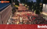 Протестите на студентите в Тирана продължават