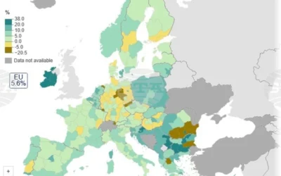 Евростат: Югоизточният регион на България е с най-силен икономически спад в ЕС