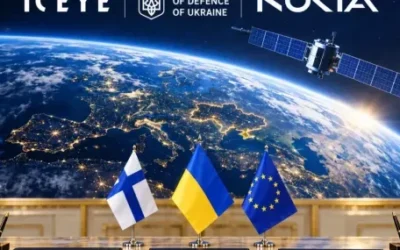 Nokia и ICEYE ще проучат суверенни сателитни връзки за Украйна