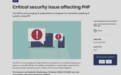 Заради проблем с програмния език PHP: Експерти предупреждават, че тече надпревара с времето