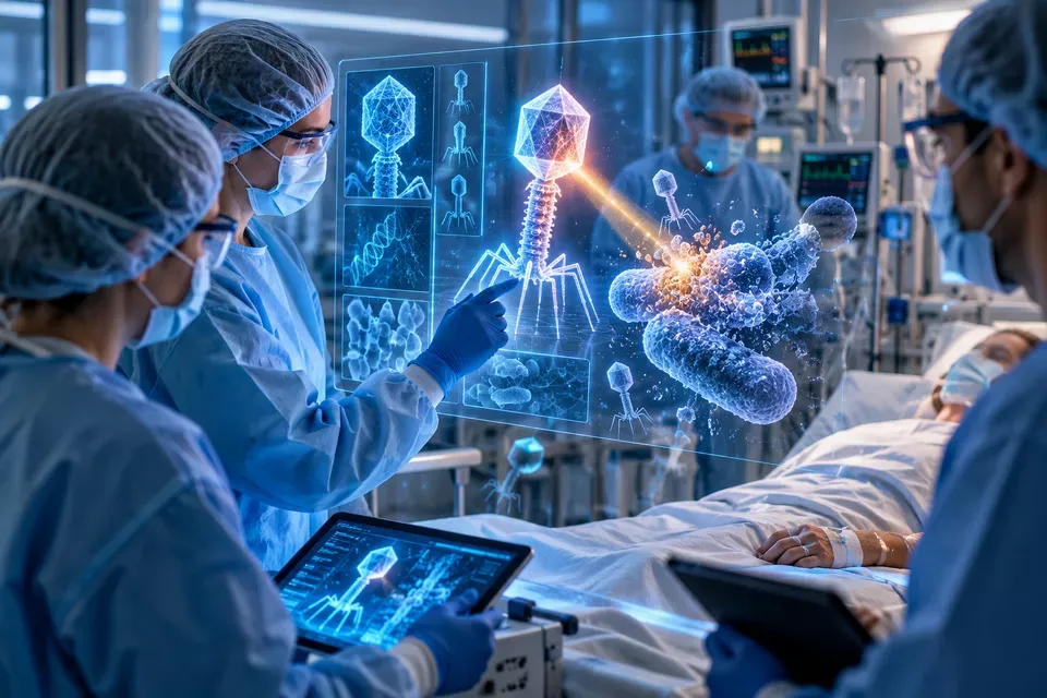 Създаден от AI вирус ще лекува инфекции, устойчиви на антибиотици