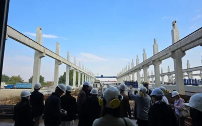„Главболгарстрой“ представи производствения процес в завода си за сглобяеми стоманобетонни конструкции пред делегация на GFCC