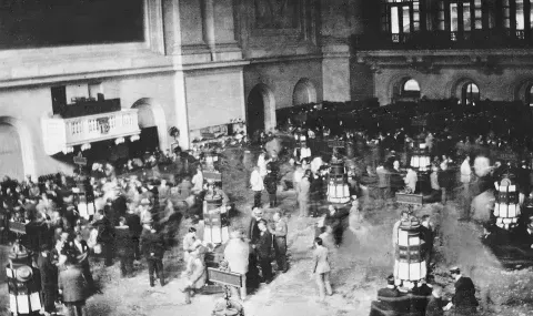 24 октомври 1929 г.: Черният четвъртък на Уолстрийт