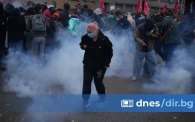 135 души са арестувани при новите протести във Франция