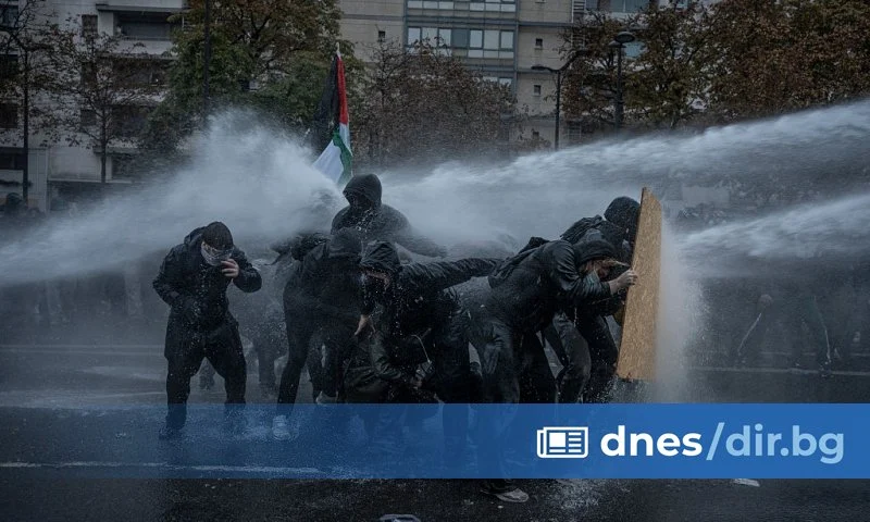 142-ма са арестувани при протестите в Париж