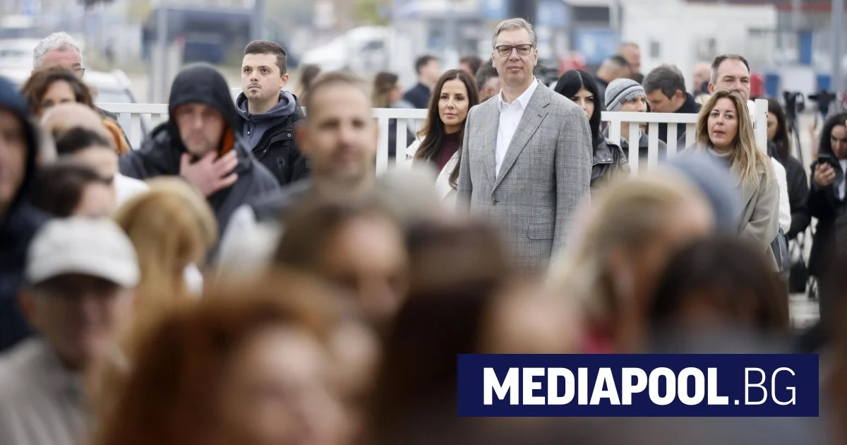 Сърбите свалят Вучич? 60% избирателна активност на изборите (ВИДЕО)