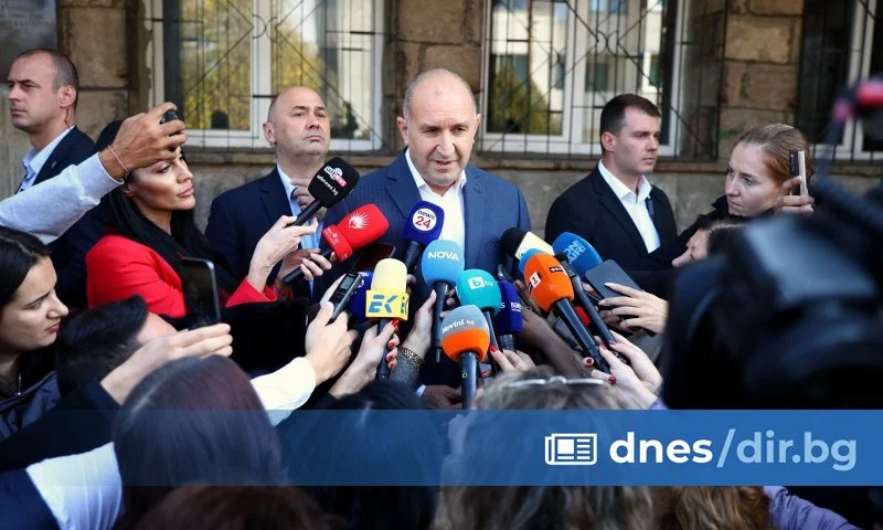 Радев: Да пратим сглобката в небитието и да подкрепим Йотова, ще избираме между мира и войната