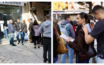 БЮЛЕТИНИ С ПЛЕСКАВИЦИ В СЪРБИЯ: Българи превзеха Цариброд за вота!