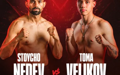Тервел Пулев в ъгъла на Тома Великов за завръщането му на ринга на MAX FIGHT