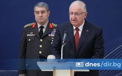 Турският военен министър призова от София за избягване на стъпки, увеличаващи напрежението в региона