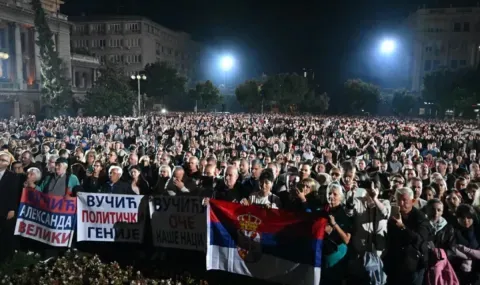 В Сърбия: Студентското движение заяви, че е против нападенията над медии