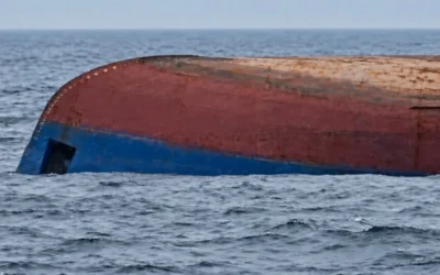 Удареният край нос Калиакра кораб потъна
