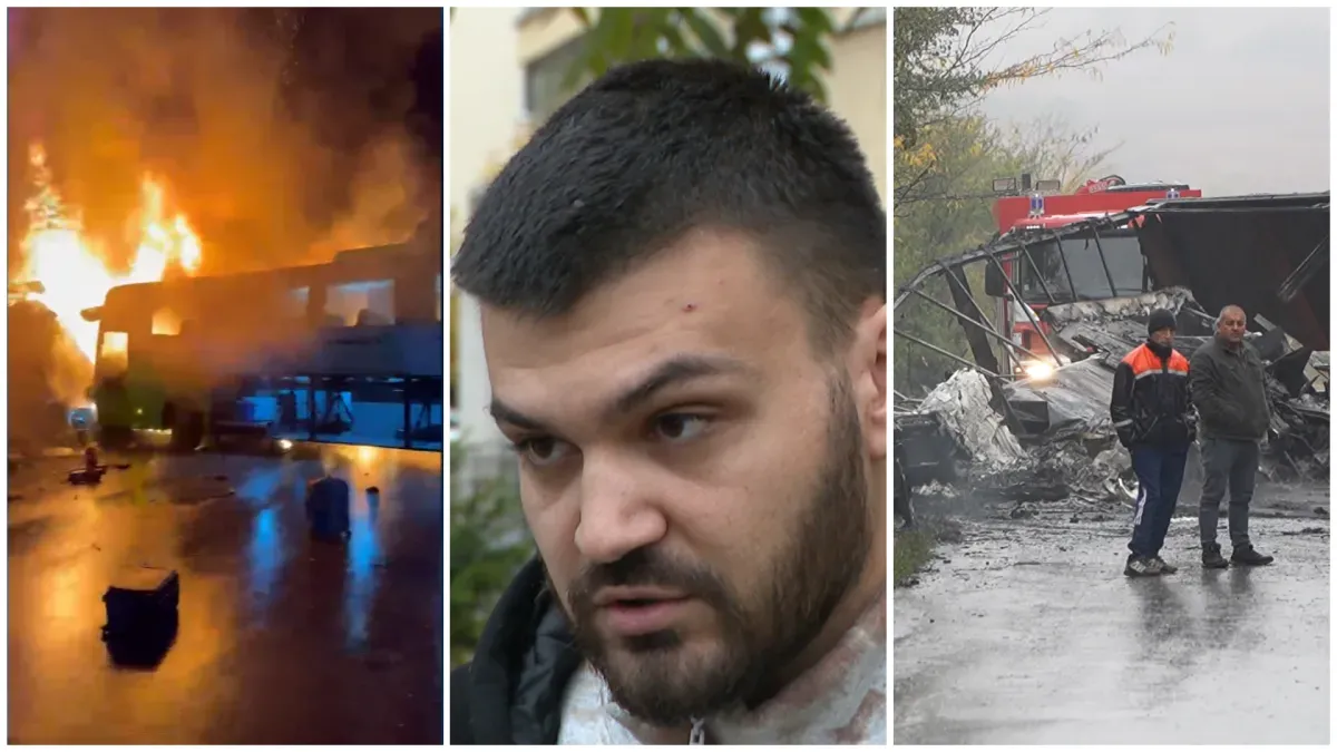 Украински братя помагали при пожара на автобуса край Масларево