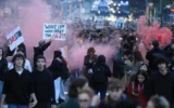 Десетки хиляди протестираха срещу правителството на Мелони в цяла Италия (СНИМКИ)