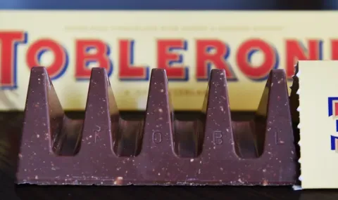 Toblerone съди британски производител заради формата на шоколада