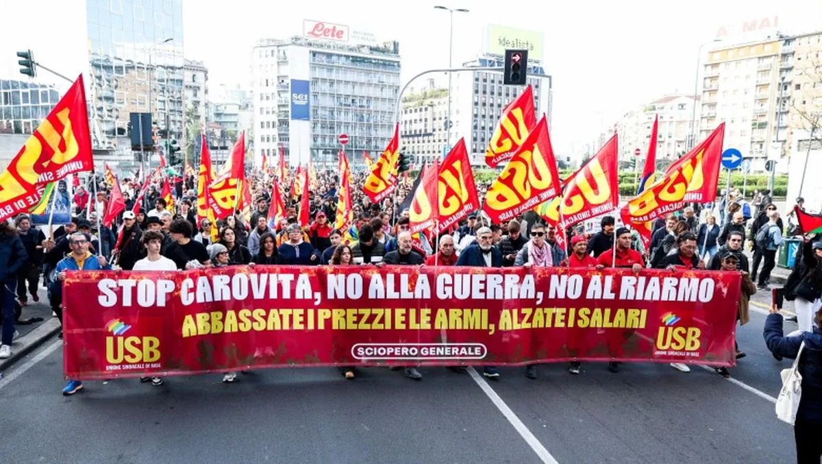 Масови протести в 60 италиански града срещу скъпия живот